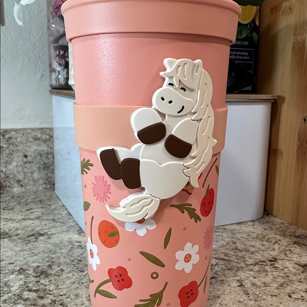 Starbucks 2026 Lunar New Year, Year of the Horse Pink Tumbler - Picture 2 of 4